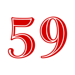 Fifty nine icon