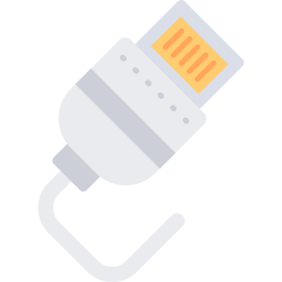 Lightning cable icon