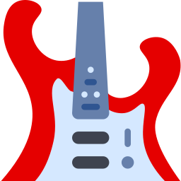 Guitarra eléctrica icono