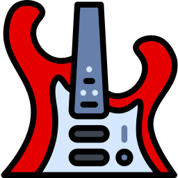 Electric guitar icon