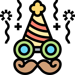 cumpleaños y fiesta icono