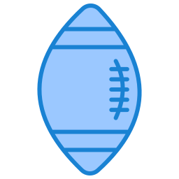 pelota de rugby icono