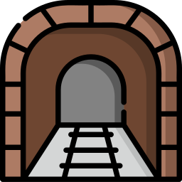 tunnel icona