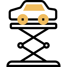 Car lift icon
