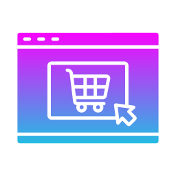 tienda en línea icono