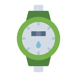 medidor de agua icono