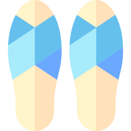 Zapatillas icono