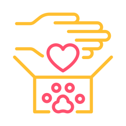 donación de animales icono
