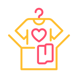 donación de ropa icono