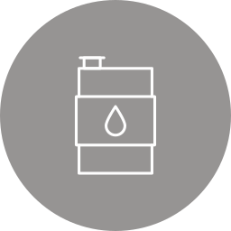 serbatoio dell'olio icona