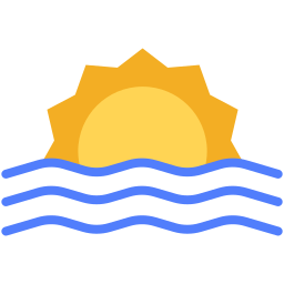 atardecer icono