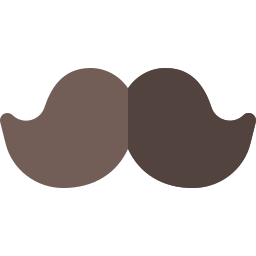 Bigode Ícone