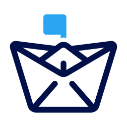 barco de papel icono