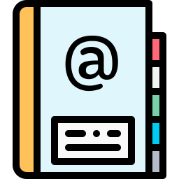 adresboek icoon