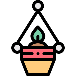 Подвесной горшок иконка