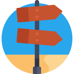 Signpost icon