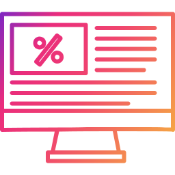 sitio web icono