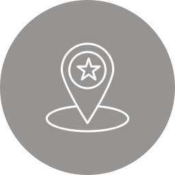 punto de alfiler icono