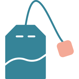 bolsa de té icono
