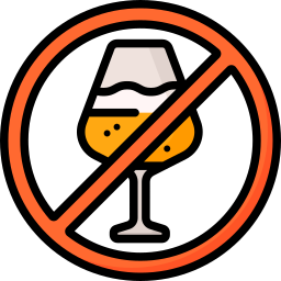 No alcohol icon