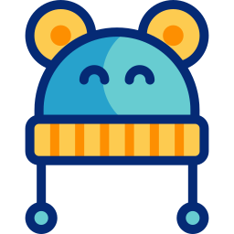 gorro de bebe icono