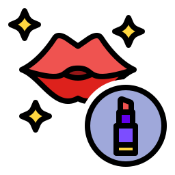 lápiz labial icono