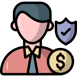 seguro financiero icono