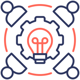 trabajo en equipo icono