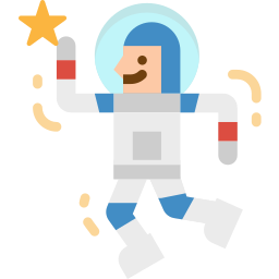 astronaut icoon