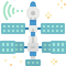 station spatiale Icône