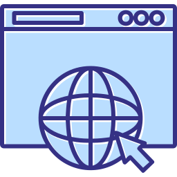 página web icono