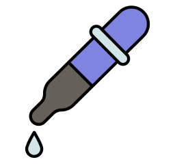 color picker icona