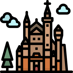 castello di neuschwanstein icona