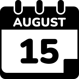 15 de agosto icono