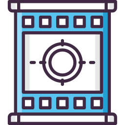 Film opening icon