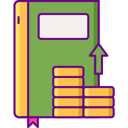 Finance book icon