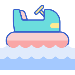 Bumper boats icon