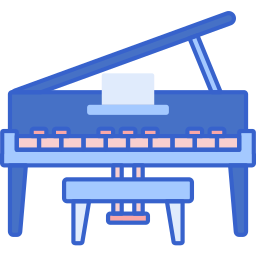 grand piano Icône