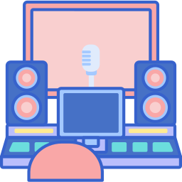 Recording studio icon