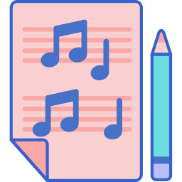 liedjesschrijver icoon