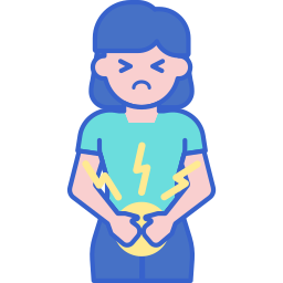 Menstrual pain icon