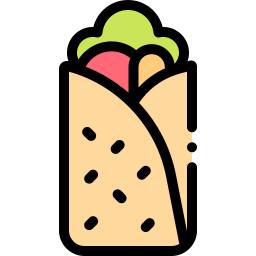Burrito icono