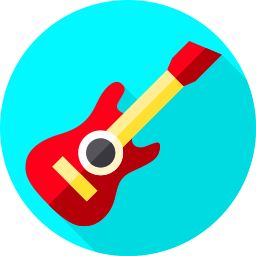 Electric guitar icon