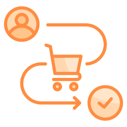 Customer journey ikon