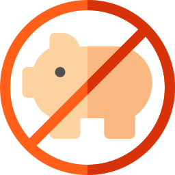 No pig icon