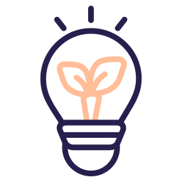 energía verde icono