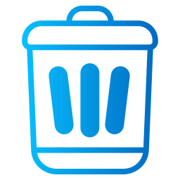 bote de basura icono