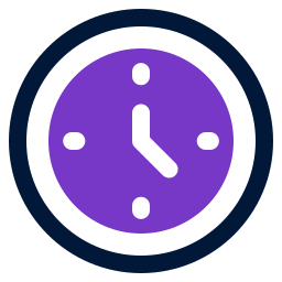 reloj de pared icono