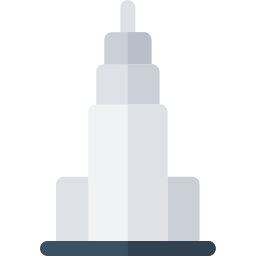 Empire state building icono