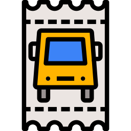 Билет на автобус иконка